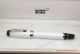 2018 Copy Mont Blanc Boheme Fountain Pen White Resin Barrel 1 (4)_th.jpg